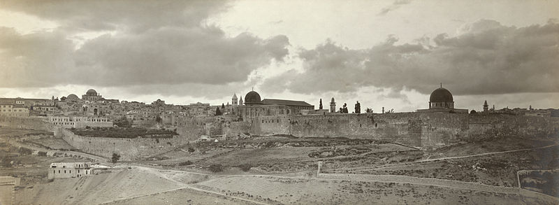 altes Foto Jerusalem